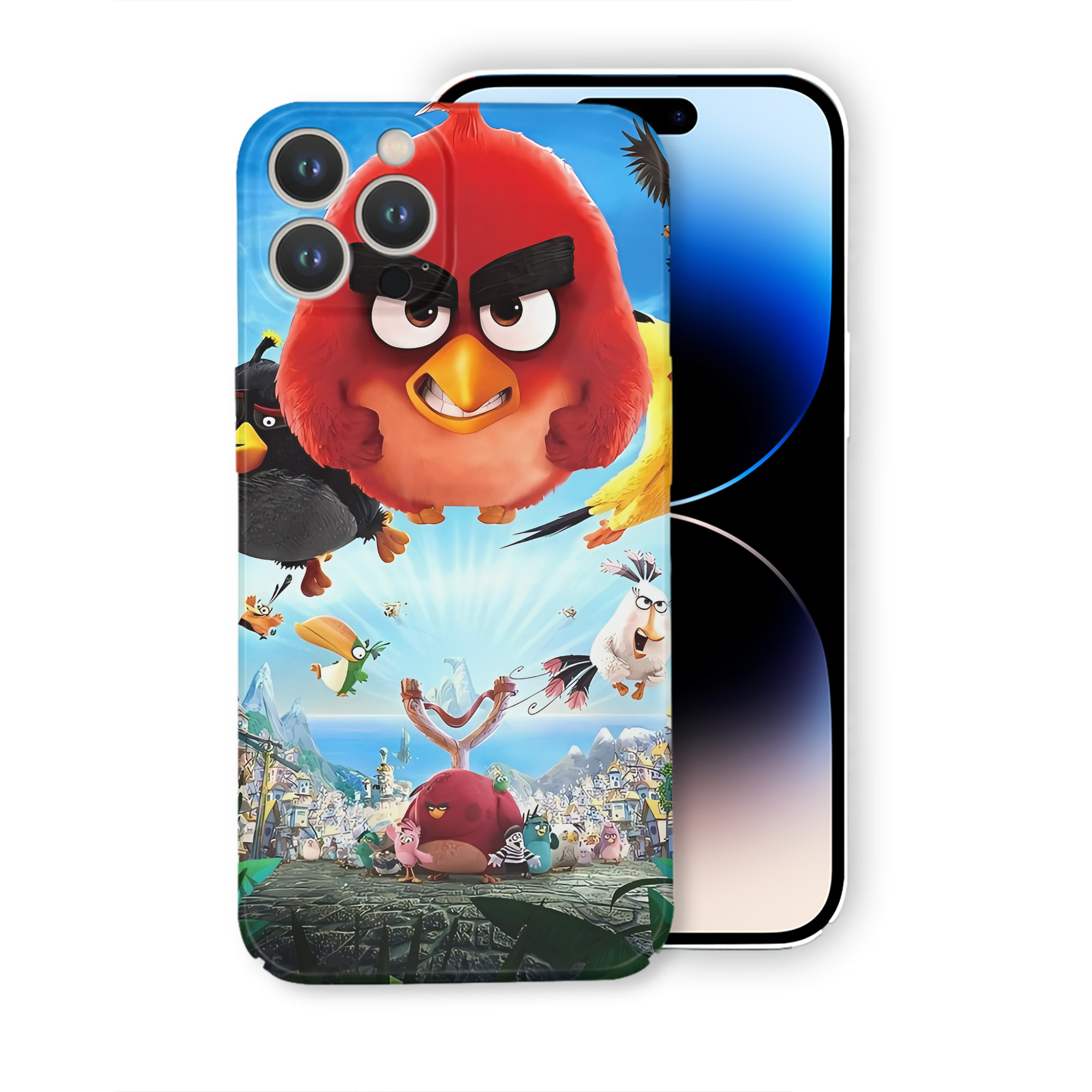（画像用） Angry Birds アングリーバード 【iPhone 14シリーズ対応】ハードケース